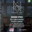 shine pro 2 in 1 stiklo valiklis su nano danga