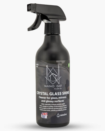 crystal glass shine nanogo stiklo veidrodziu ir blizgiu pavirsiu valiklis