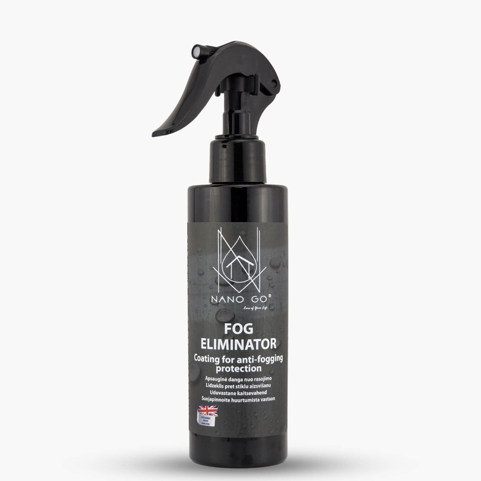 Nano danga nuo stiklo rasojimo 200ml - NANO GO fog eliminator nanogo apsaugine danga nuo rasojimo 200ml