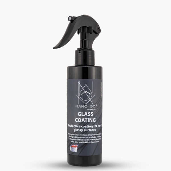 glass coating nanogo apsaugine danga kietiems blizgiems pavirsiams 200ml