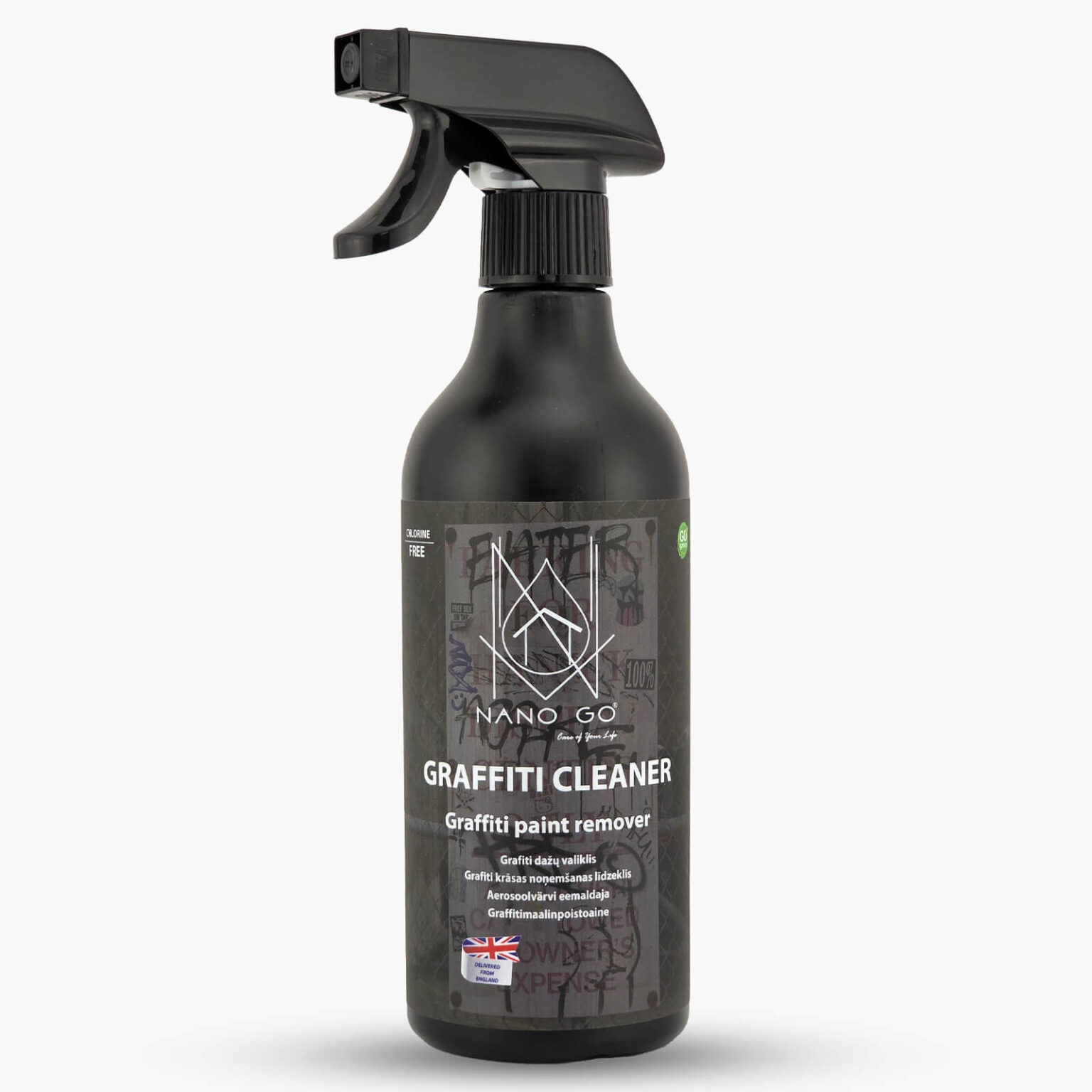 Graffiti dažų valiklis 500ml – NANO GO graffiti cleaner nanogo grafiti dazu valiklis