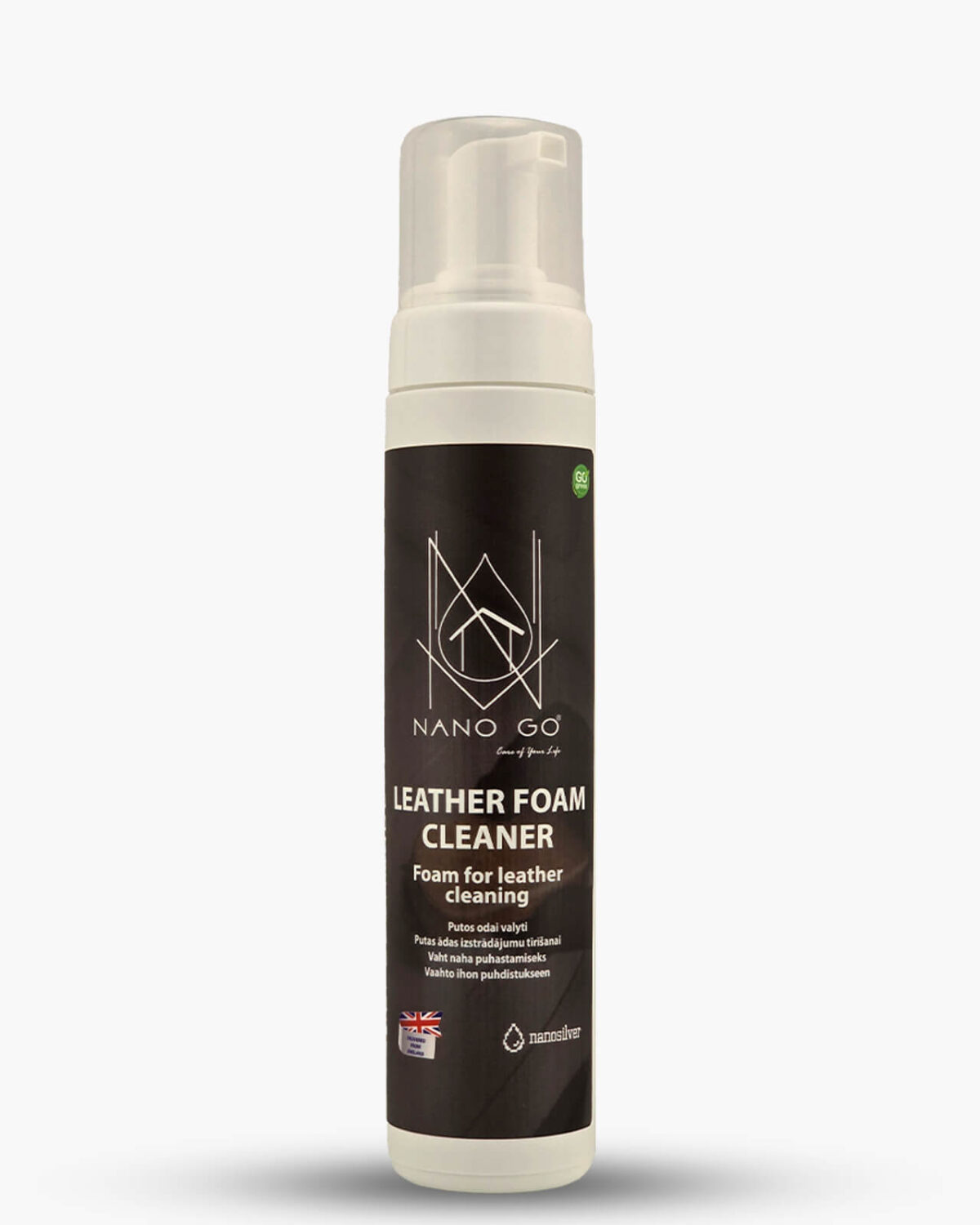 leather foam cleaner nanogo putos odai valyti 250ml