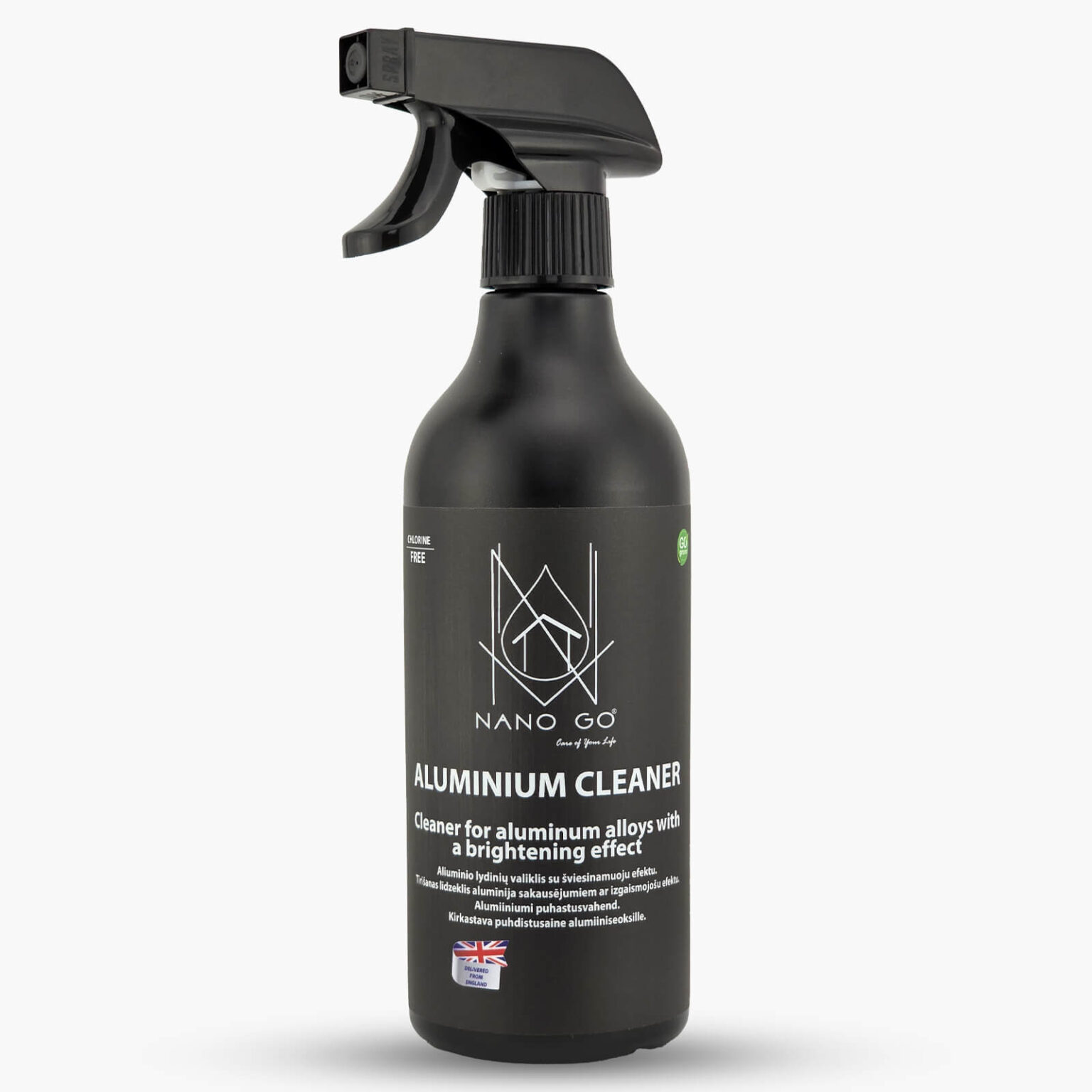 nanogo aliuminio valiklis su sviesinamuoju efektu