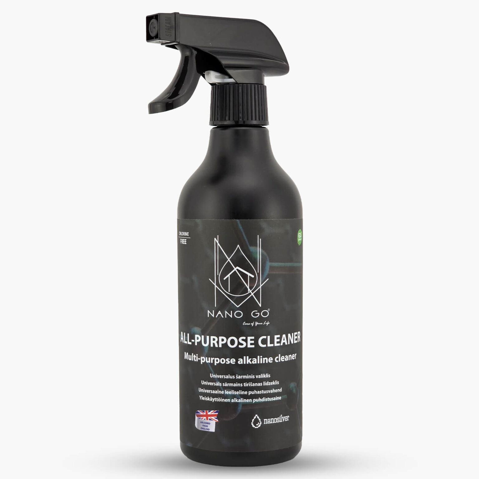 Universalus valiklis su nanosidabru 500ml - NANO GO nanogo universalus valiklis