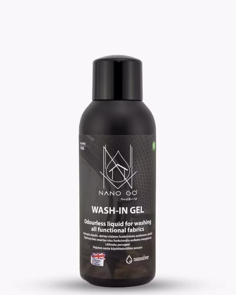 wash in gel nanogo bekvapis skystis skirtas visiems funkciniams audiniams skalbti